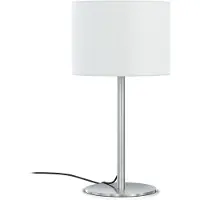 Grönlund Austin pöytävalaisin 58cm E27 valkoinen/satiini