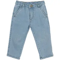 The New Siblings Lake Uni Denim-shortsit Light Blue Denim Light Blue Denim 80 cm Sininen 80 cm Pojat, Tytöt