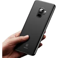 Baseus Wing Case for Samsung S9+, musta