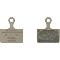 Shimano K05ti Resin Brake Pads With Spring Harmaa