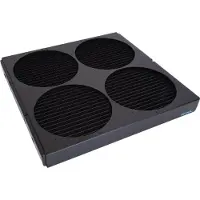 Alphacool NexXxoS XT45 Full Copper 1260mm SuperNova -jäähdytin, musta