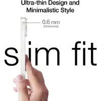 JustMobile Just Mobile TENC [Slim Fit] for iPhone 14 - Frost