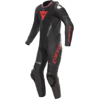 Dainese Demon Sprint rei'itetty yksiosainen moottoripyöränahkapuku