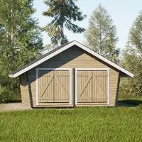 LP GARDEN U-L (16m2) vino umpiseinä hirsilato
