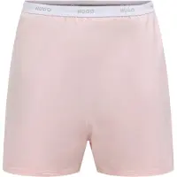 HUGO for woman. 50555600 Shorts logo on waistband pink (S), Homewear, Cotton