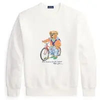 Ralph Lauren for man. 710B14616001 Fleece sweatshirt with white Polo Bear (S), Casual, Cotton