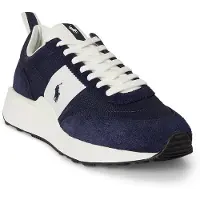 Ralph Lauren Ftw Train 89 Suede & Oxford Sneaker - Navy - 40