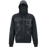 Ed Hardy Collegetakki harmaa / musta