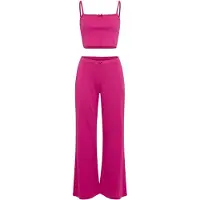 LASCANA Pyjama vaaleanpunainen