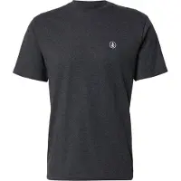 Volcom Circle Blanks Hth T-Paita heather black Koko S