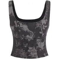 Ed Hardy Toppi harmaa / harmaa denim