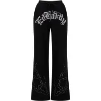 Ed Hardy Housut vaaleanharmaa / musta