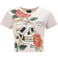 Ed Hardy Paita ecru / keltainen / vihreä / punainen