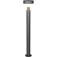 TRIO Lighting Led pylväsvalaisin Mackenzie, Musta, Alumiini, Moderni