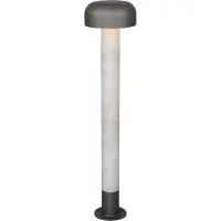TRIO Lighting Pylväsvalaisin Fraser, himmennettävä, Alumiini/harmaa/sinkki, Alumiini