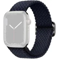 SKALO Punottu -ranneke Apple Watch Ultra 49mm - Antrasiitti