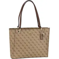 GUESS Ostoskassi 'NOELLE II TOTE' ruskea / vaaleanruskea