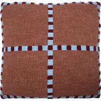 House Doctor Cross Tyynynpäällinen 50x50 Cm - Koristetyynyt & Suojukset Puuvilla Ruskea - 900000156