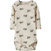 Lil´ Atelier Lil' Atelier Body p/h - Puuvilla/Lyocell - NbmLayo - Coconut Mai - - 56 - Bodyt P/H
