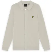 Lyle & Scott Cotton Knitted Shirt - Beige - XL