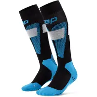 Cep Ski Merino Socks Tall 3.0, laskettelusukat, miesten, sininen