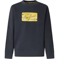 Pepe Jeans for man. PM5800143 Sweatshirt Suen Crew navy (XL), Casual, Cotton