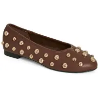 Pieces Pckaroline Stud Ballerina Hg - Brown - 37