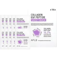 APLB , Kollageeni EGF Peptidi Beauty Sheet Mask, 10 Lappua, 0.85 fl oz (25 ml)