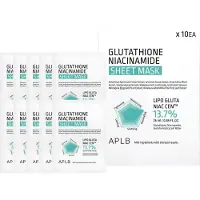 APLB Gluthathione Niacinamide Sheet Mask Kasvonaamio 10 x 25 ml