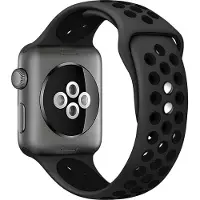 Crong Duo Sport Band - Apple Watch 38/40 mm strap (gray/black)
