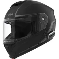 Sena Outrush 2 Älykäs verkko Flip-Up Kypärä Matta/Musta unisex, size S