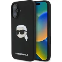 Karl Lagerfeld Liquid Silicone Karl Head Magsafe Iphone 16 Puhelinkotelo