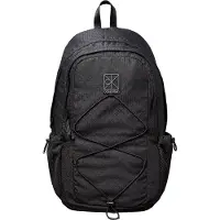 Calvin Klein Utility Emblem Bungee Backpack - Black - ONE SIZE