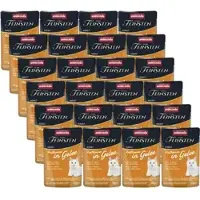 Animonda Vom Feinsten 24x85g Vom Feinsten Adult Raffinesse hyytelössä kana ja kalkkuna Animonda