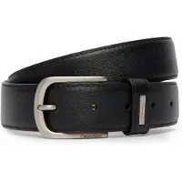 Calvin Klein Casual Pin Buckle 32Mm Fixed - Black - 110