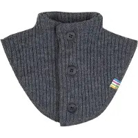 Joha Villa Heavy Polo Neck Coke Melange Coke Melange-4-6 Y Wool Harmaa 4-6 vuotta Pojat, Tytöt