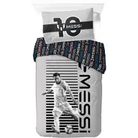 Licens Bed Linen Senior Messi 001 - 140X200, 60X63 Cm - Grey - 140X200.60X63CM