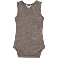 Joha Vauvan Body Beige Sesame Melange-70 cm Wool Beige 70 cm Pojat, Tytöt