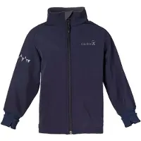 Isbjörn of Sweden Kids' Thunder Wind & Rain Bloc Jacket Navy Softshell-takit 86/92