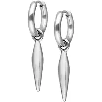 Wildcat Little Bullet Hoops - huggies-korvarenkaat (pari) - Hopeinen metalli