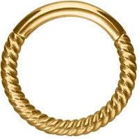 Wildcat Twisted Chain Clicker<!--63ff4e0ca2f1c--> - Kultainen metalli, 10,0 mm