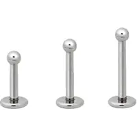 Wildcat Caviar Labret -lävistyskoru - 1,6 mm, 9,0 mm, 3,0 mm