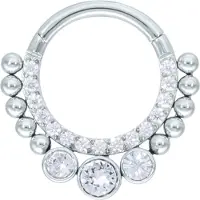 Wildcat Crystal Tears - lävistysrengas