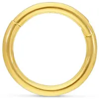 Wildcat 18k Hinged Ring - saranallinen kultainen rengas - 1,2 mm, 9,0 mm