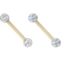 Wildcat Multi Jewelled Micro - 13,0 mm, Aurora Boreale, 5,0 mm, 1,6 mm