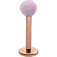 Wildcat Opal Ball Micro Labret - 8,0 mm, Vaaleanpunainen