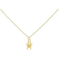 Wildcat Little Spider Necklace - kaulakoru - Kultainen metalli