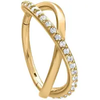 Wildcat Infinity Crystal Clicker<!--63e0ca01929d1--> - Kultainen metalli, 8,0 mm