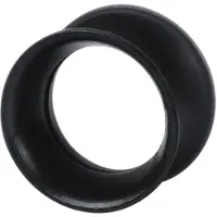 Wildcat Kaos Softwear Skin - silikoniset tunnelit - 19,0 mm, Musta