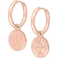 Wildcat Little Sun Moon - korvarenkaat - Ruusukultainen metalli